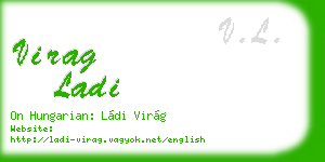virag ladi business card